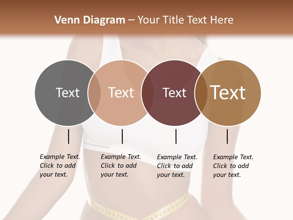 Woman Gymnastics Figure PowerPoint Template