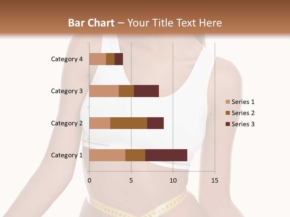 Woman Gymnastics Figure PowerPoint Template