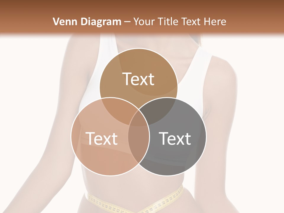 Woman Gymnastics Figure PowerPoint Template