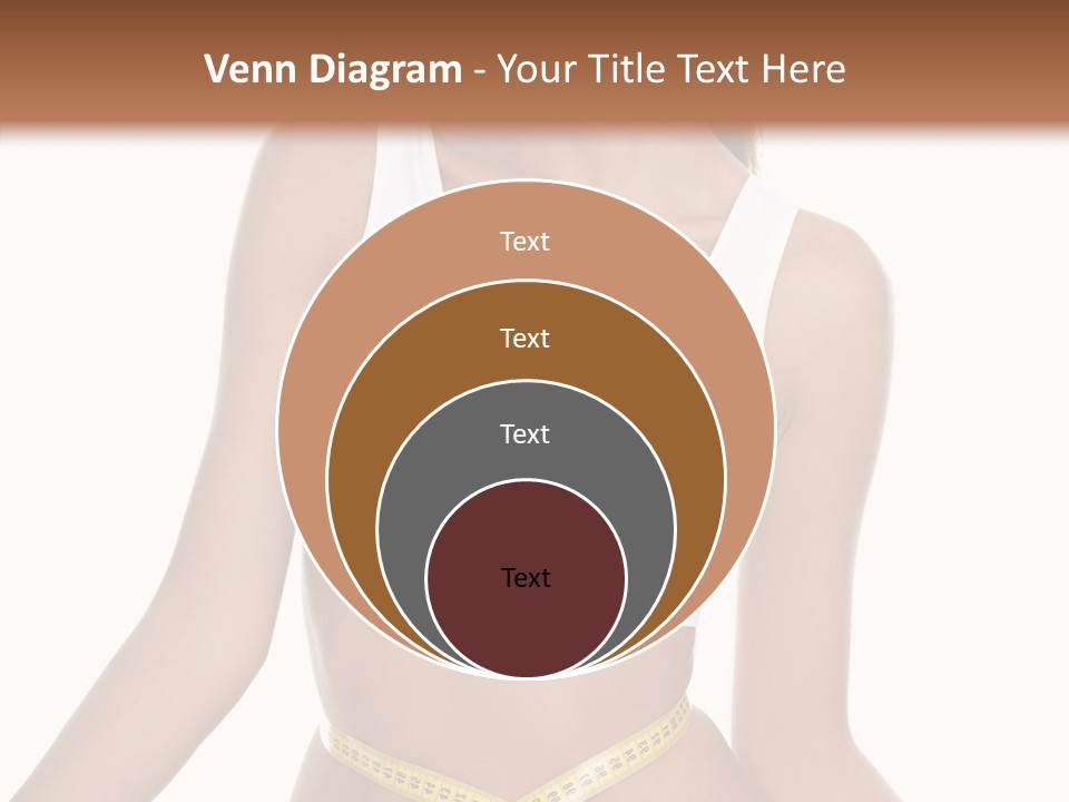 Woman Gymnastics Figure PowerPoint Template