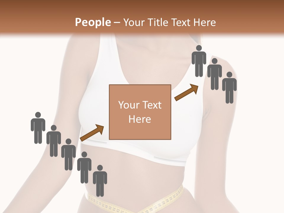 Woman Gymnastics Figure PowerPoint Template