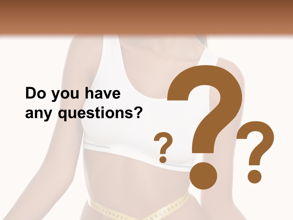 Woman Gymnastics Figure PowerPoint Template