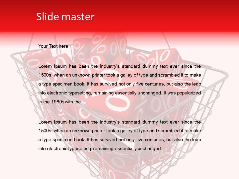 White Sold Mathematical PowerPoint Template