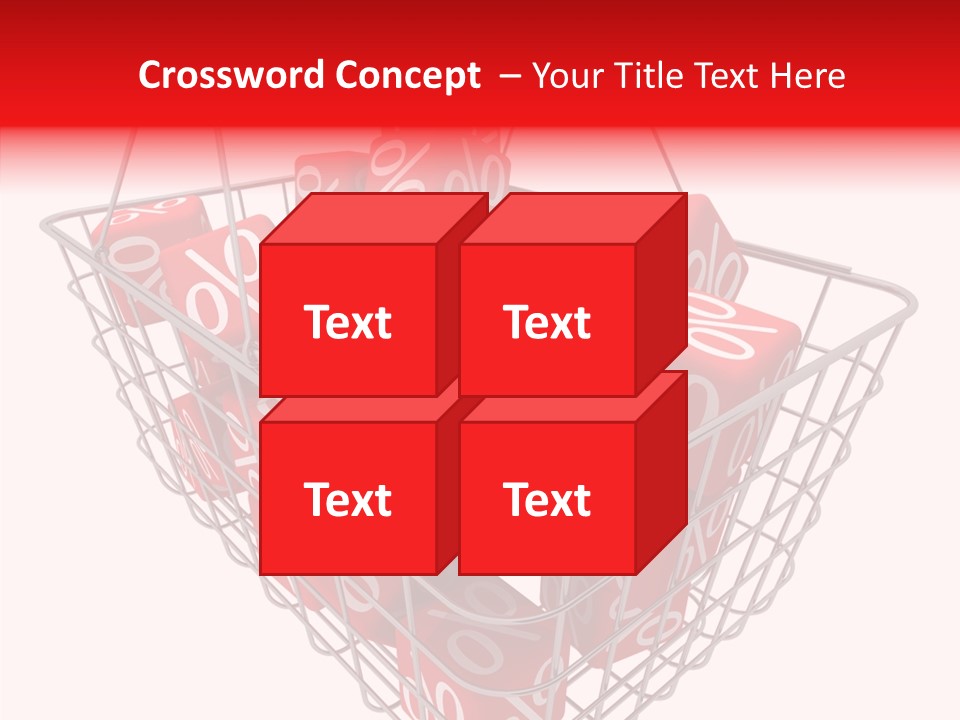 White Sold Mathematical PowerPoint Template