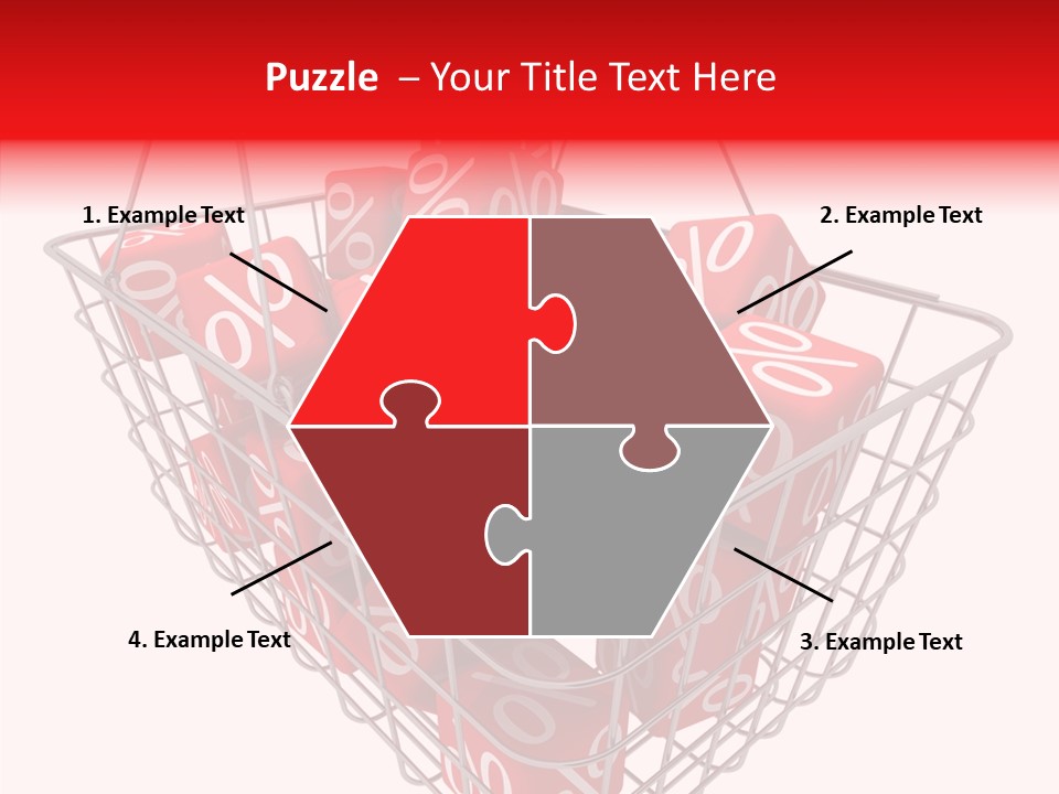 White Sold Mathematical PowerPoint Template