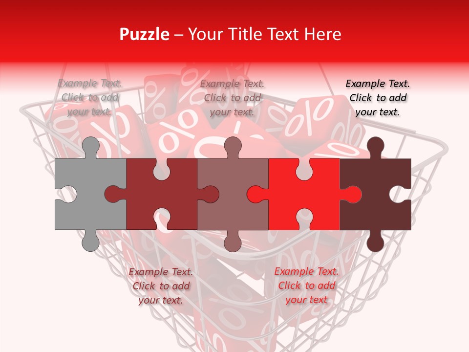 White Sold Mathematical PowerPoint Template