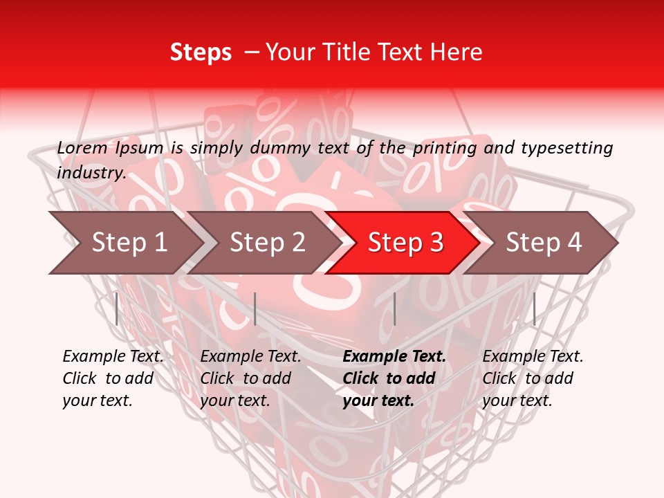 White Sold Mathematical PowerPoint Template