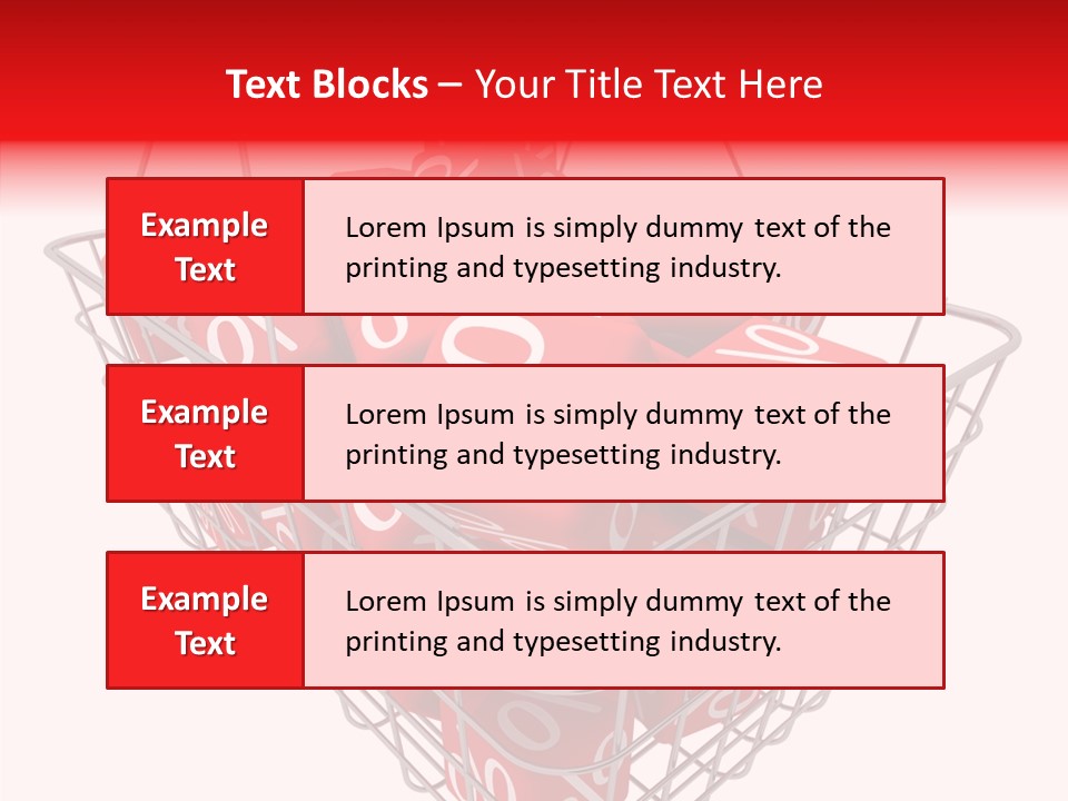 White Sold Mathematical PowerPoint Template