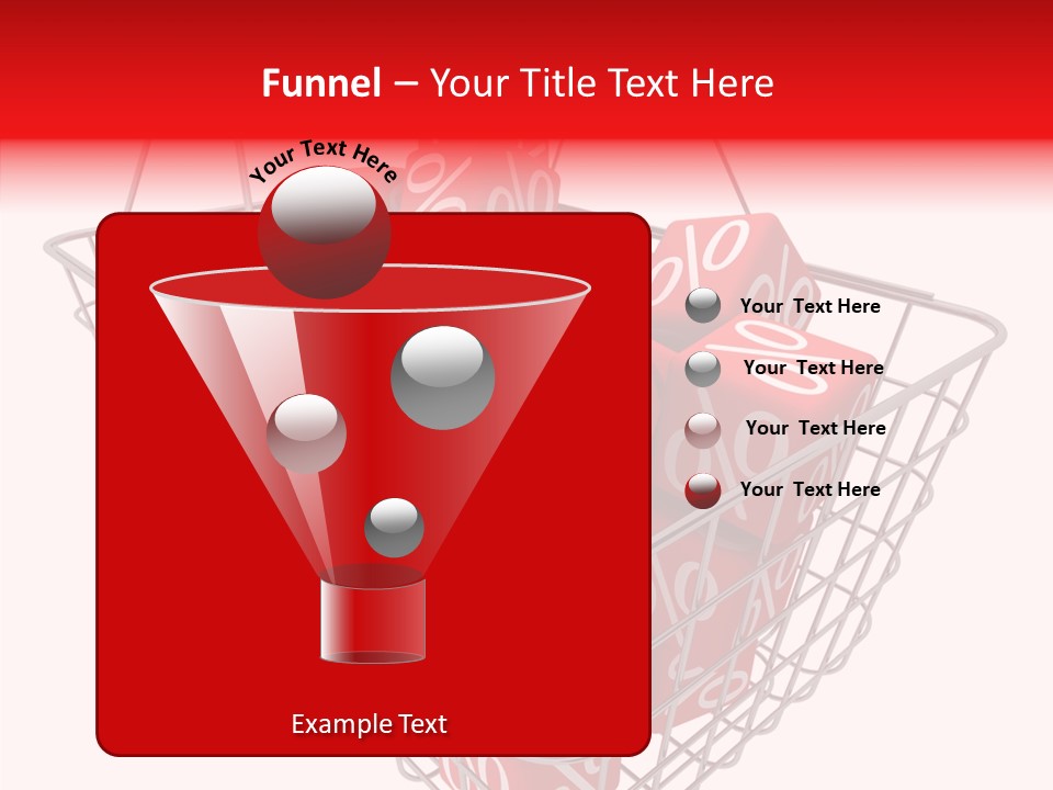 White Sold Mathematical PowerPoint Template
