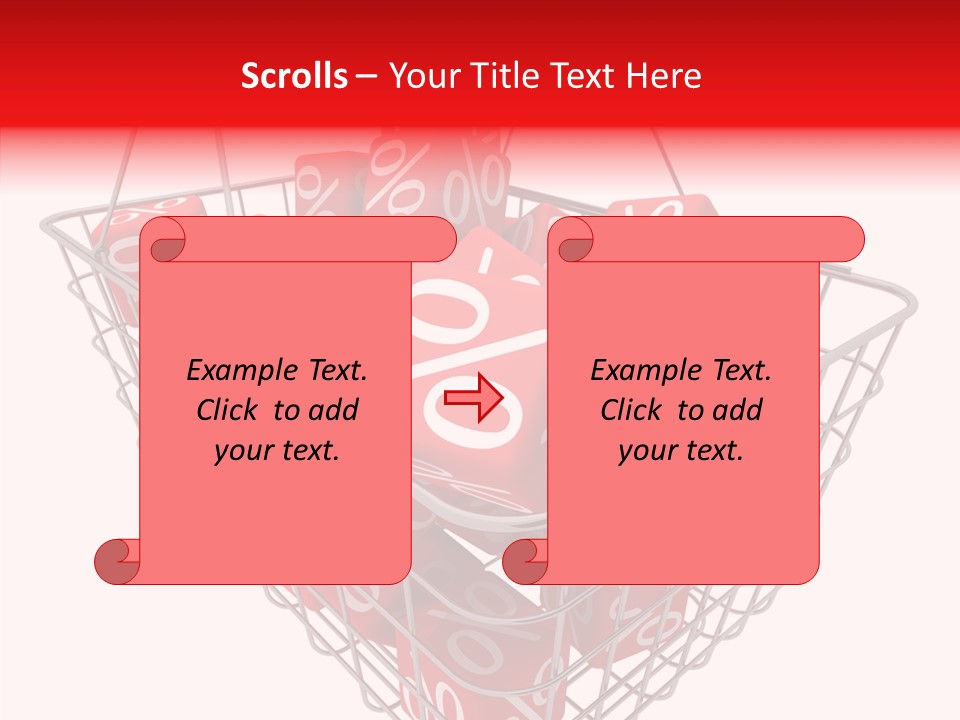 White Sold Mathematical PowerPoint Template