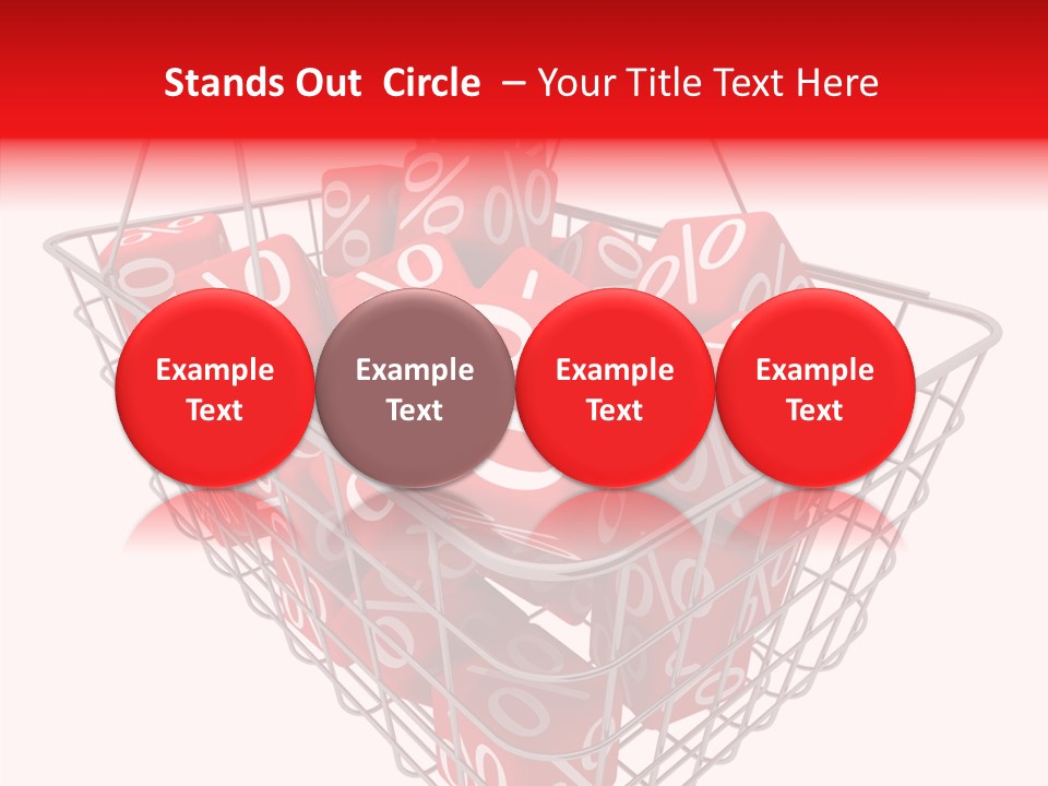 White Sold Mathematical PowerPoint Template