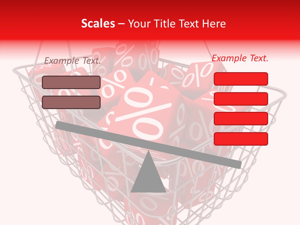 White Sold Mathematical PowerPoint Template