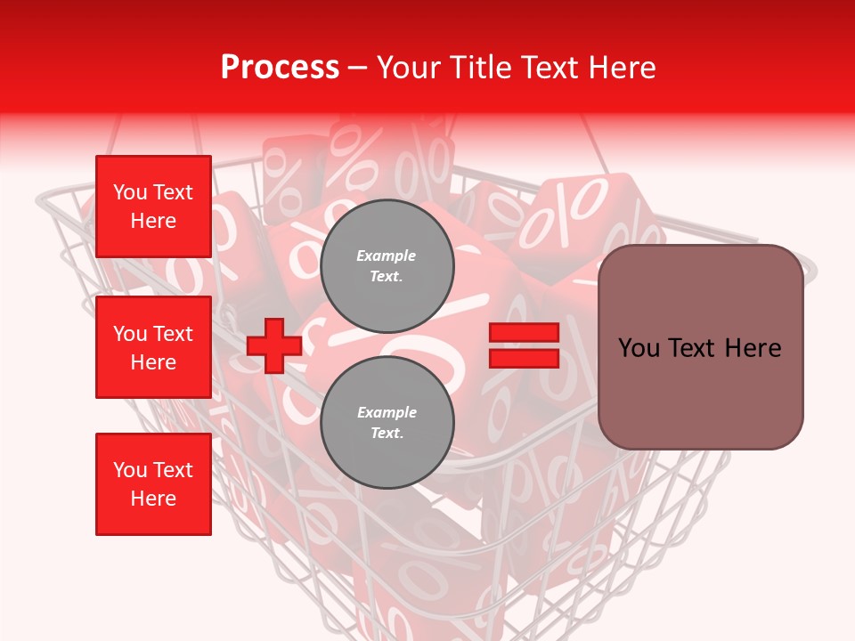 White Sold Mathematical PowerPoint Template