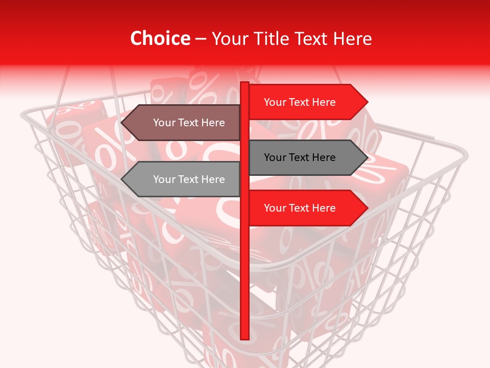White Sold Mathematical PowerPoint Template