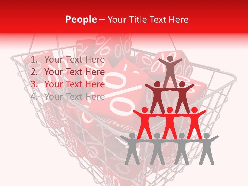 White Sold Mathematical PowerPoint Template