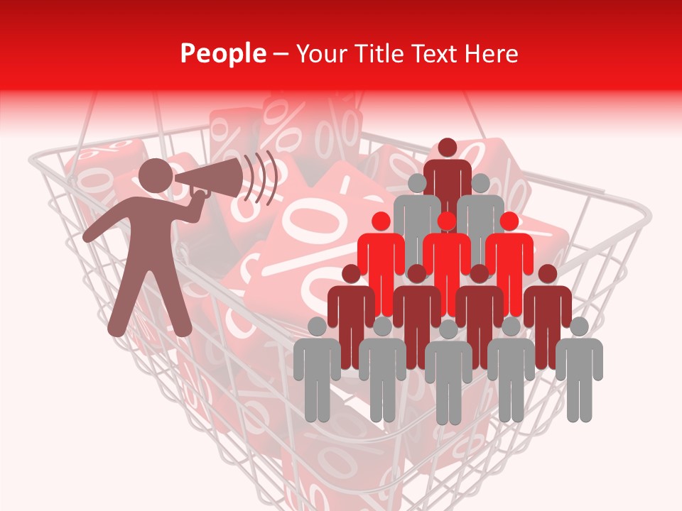 White Sold Mathematical PowerPoint Template