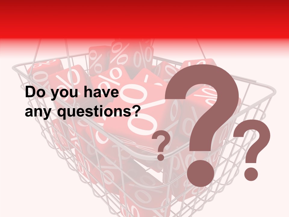 White Sold Mathematical PowerPoint Template