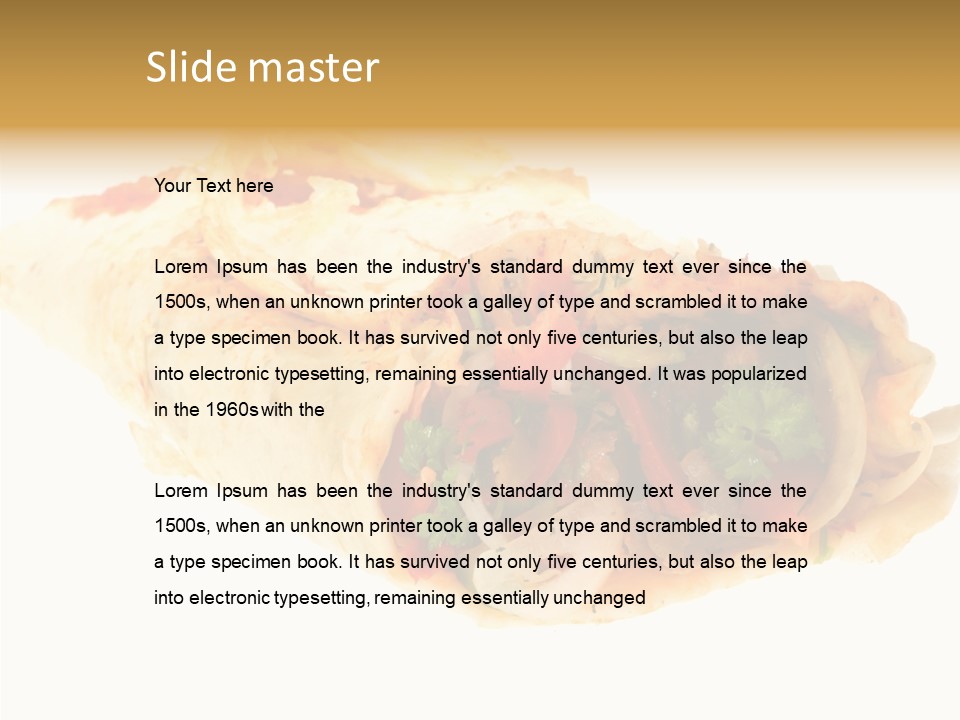 Pepper Red Turkish PowerPoint Template