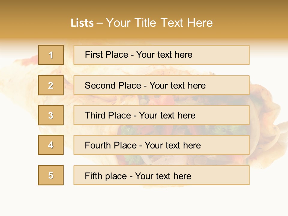 Pepper Red Turkish PowerPoint Template