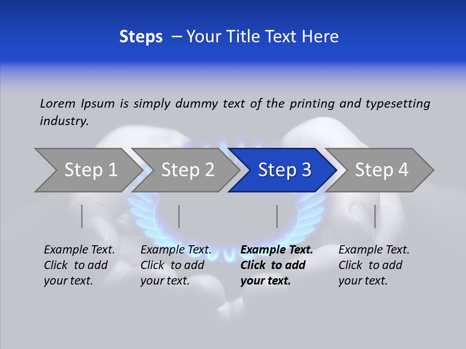Methane Ring Circular PowerPoint Template