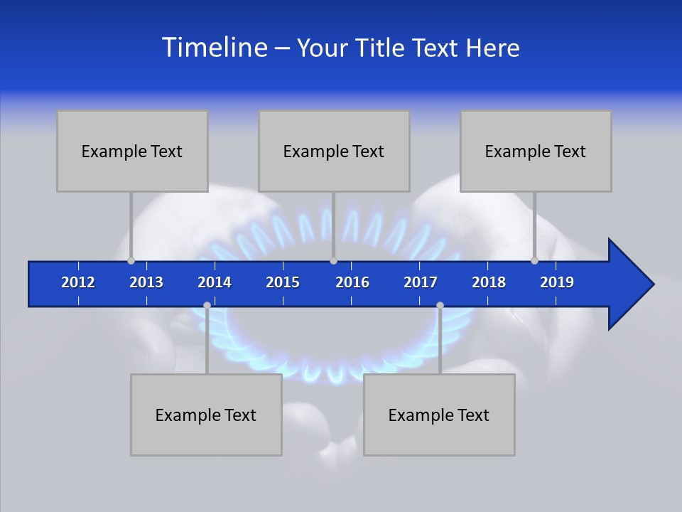 Methane Ring Circular PowerPoint Template