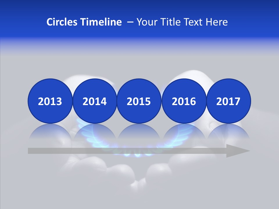 Methane Ring Circular PowerPoint Template
