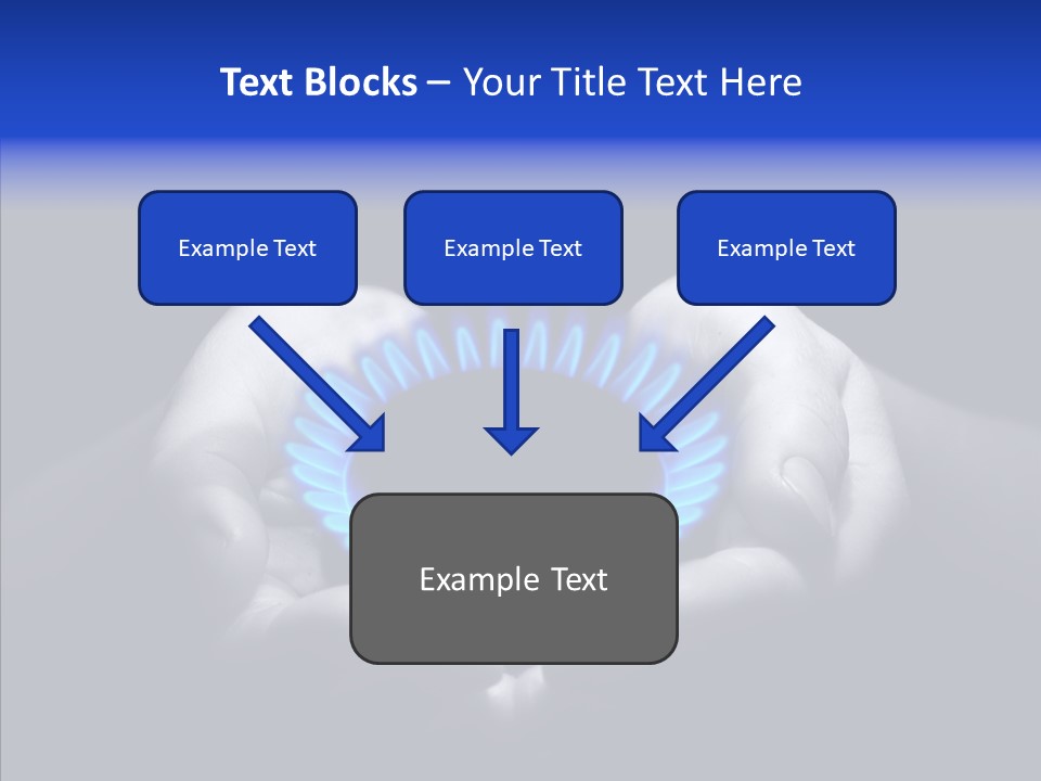 Methane Ring Circular PowerPoint Template