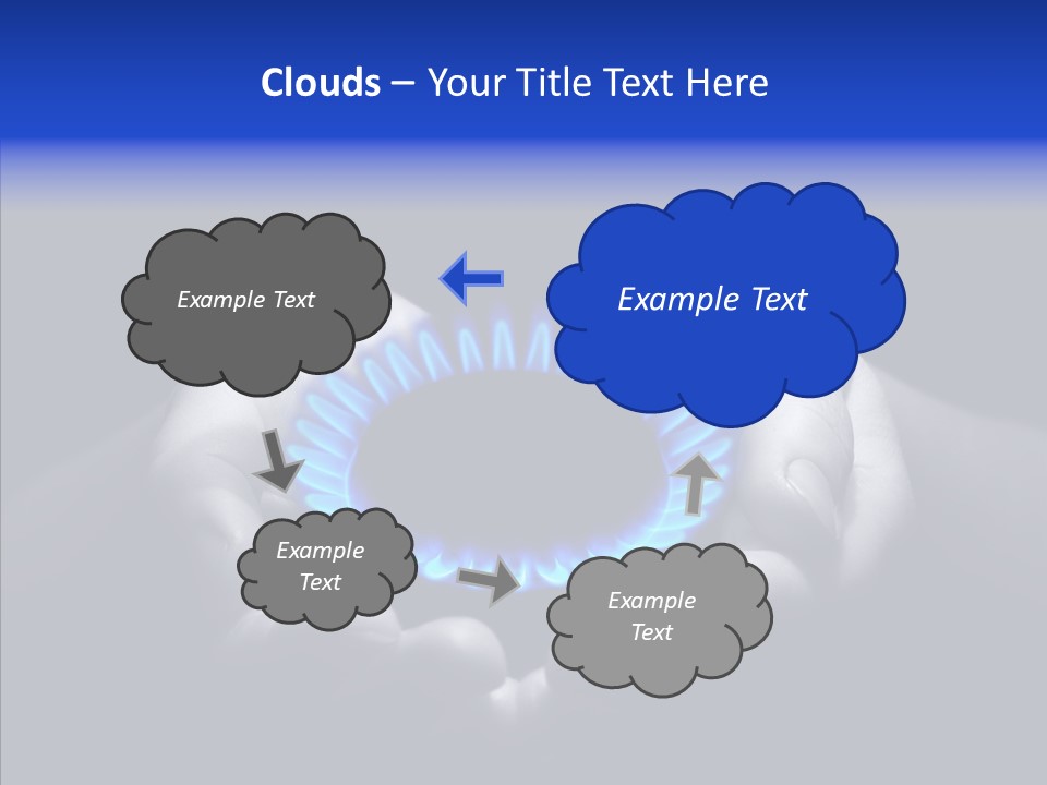 Methane Ring Circular PowerPoint Template