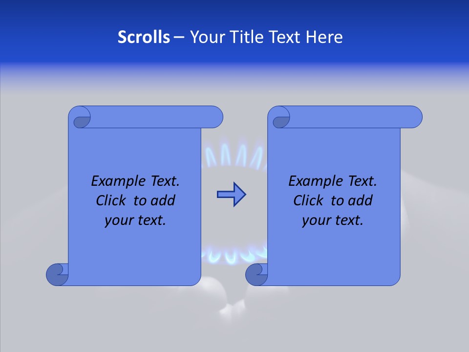Methane Ring Circular PowerPoint Template