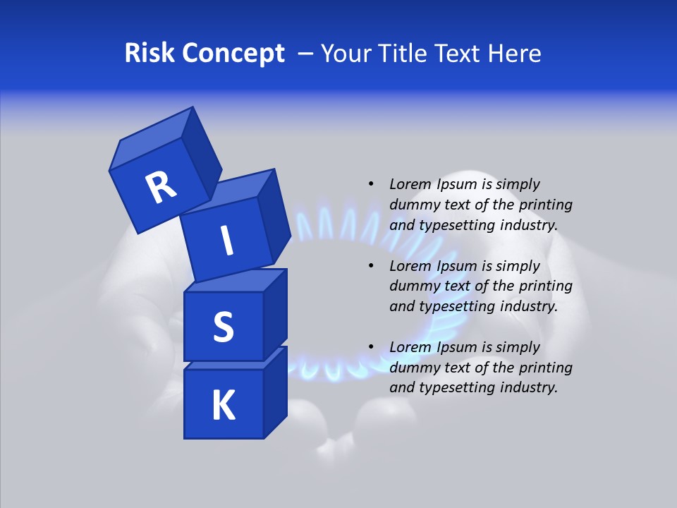 Methane Ring Circular PowerPoint Template