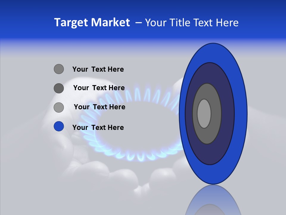 Methane Ring Circular PowerPoint Template