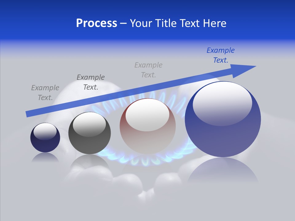 Methane Ring Circular PowerPoint Template