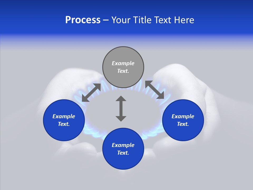 Methane Ring Circular PowerPoint Template