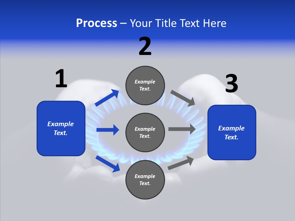 Methane Ring Circular PowerPoint Template