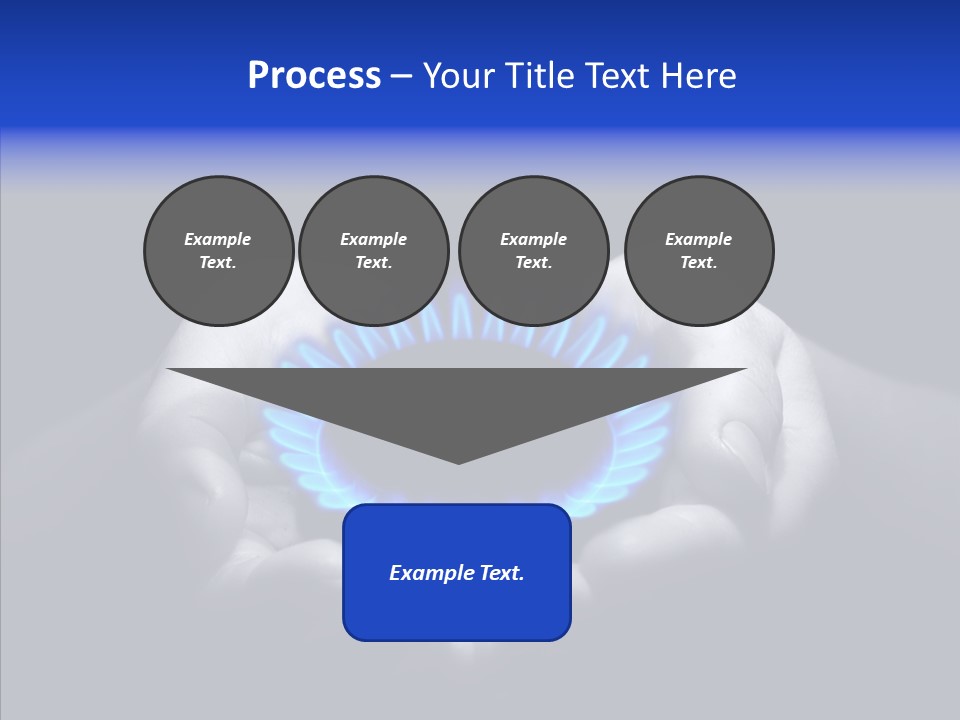 Methane Ring Circular PowerPoint Template