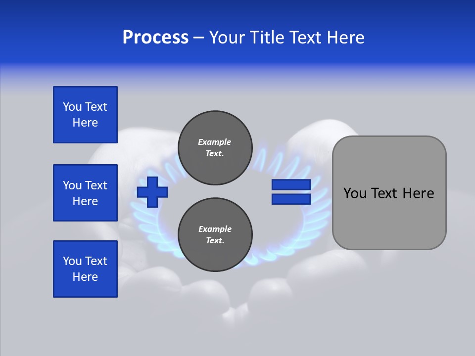 Methane Ring Circular PowerPoint Template