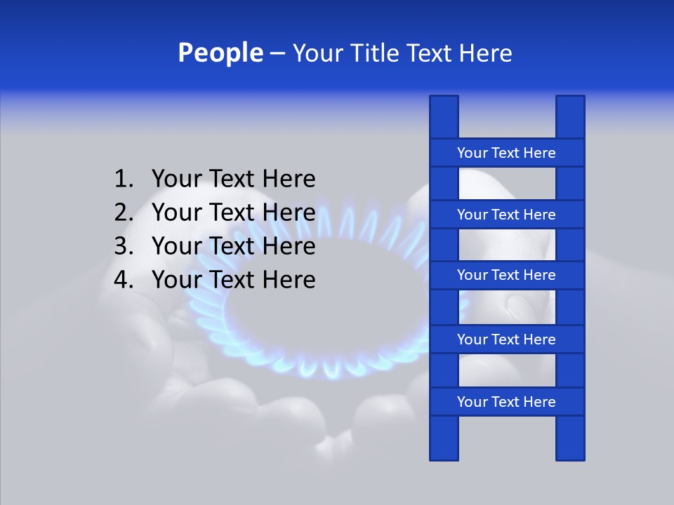 Methane Ring Circular PowerPoint Template