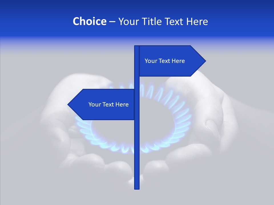 Methane Ring Circular PowerPoint Template