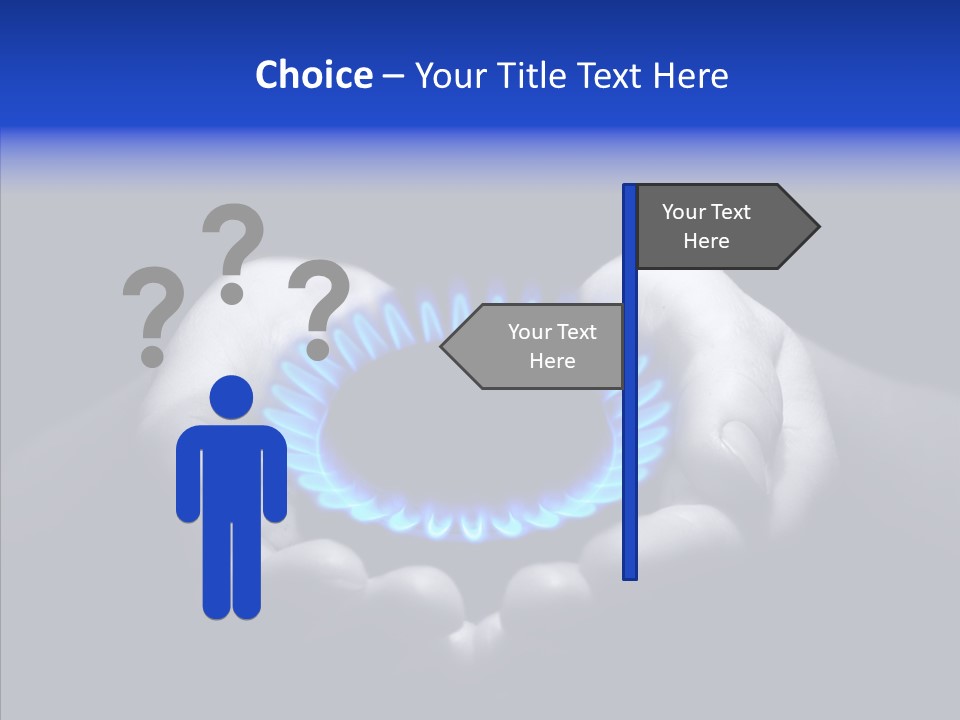 Methane Ring Circular PowerPoint Template