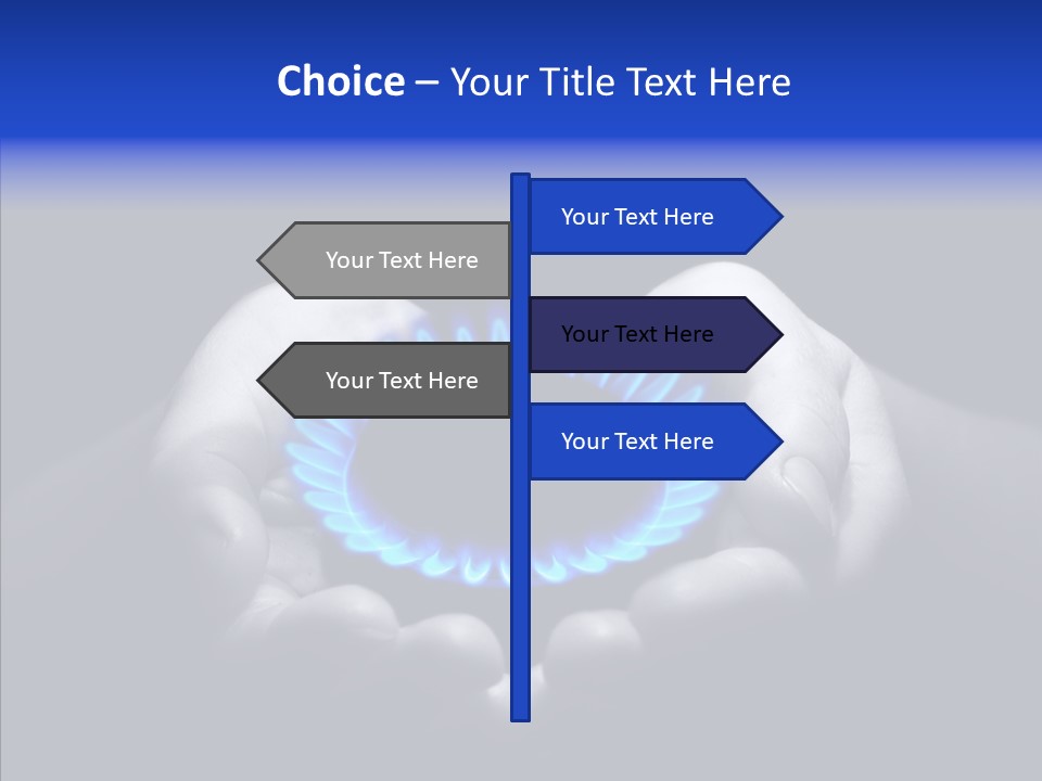 Methane Ring Circular PowerPoint Template
