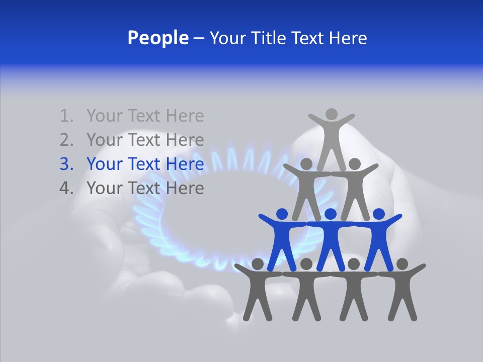 Methane Ring Circular PowerPoint Template