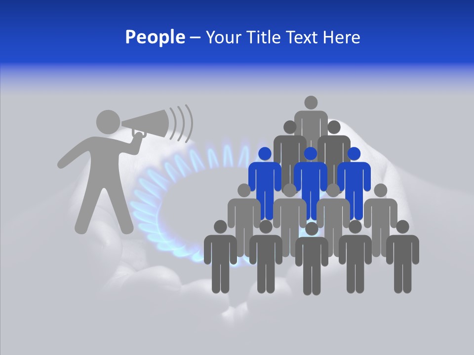 Methane Ring Circular PowerPoint Template