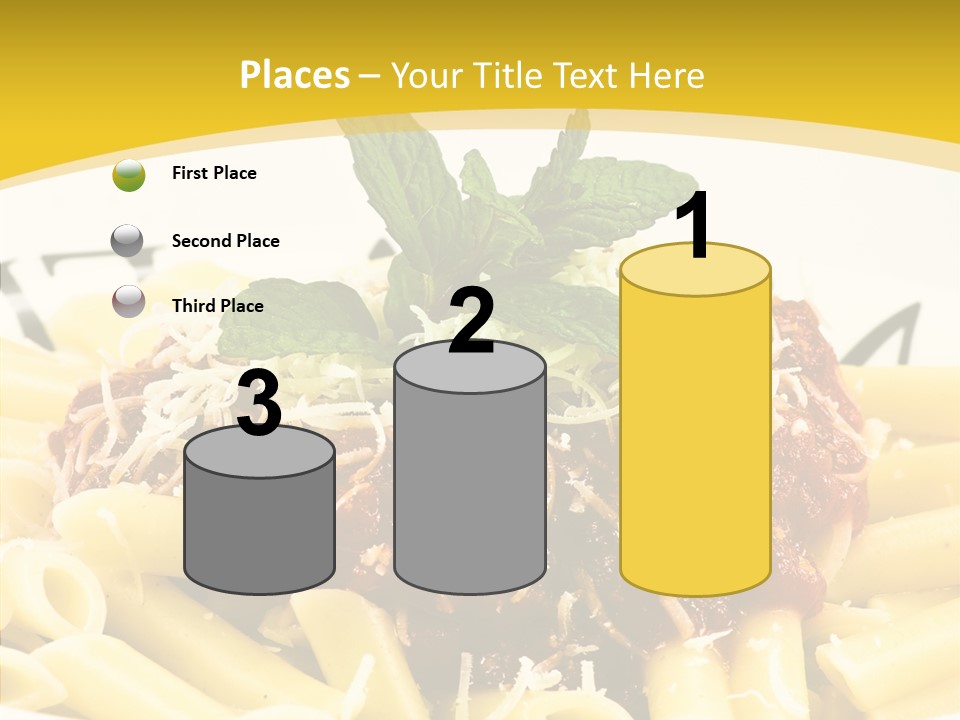 Garnish Macaroni Cook PowerPoint Template