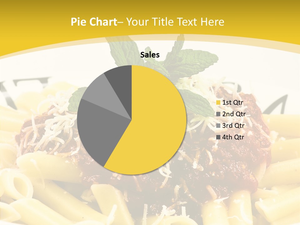Garnish Macaroni Cook PowerPoint Template