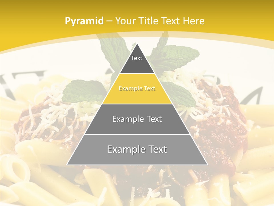 Garnish Macaroni Cook PowerPoint Template