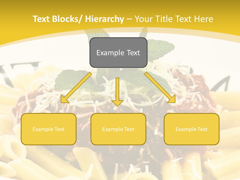 Garnish Macaroni Cook PowerPoint Template