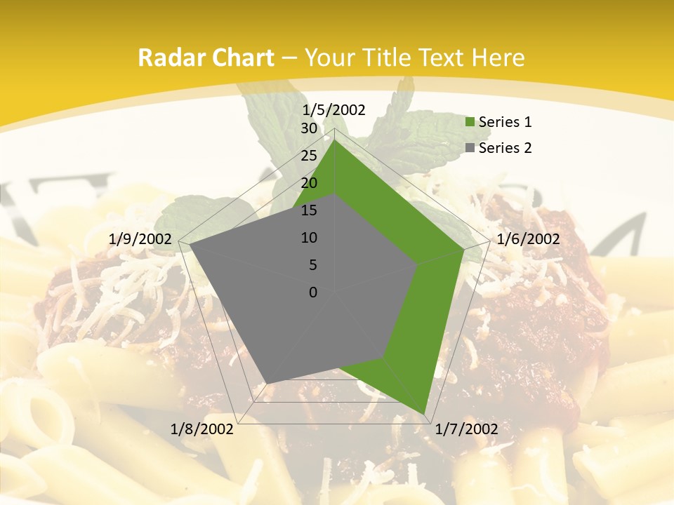Garnish Macaroni Cook PowerPoint Template