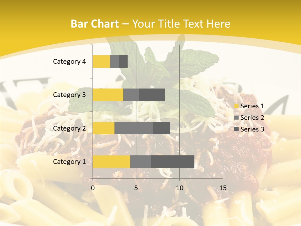 Garnish Macaroni Cook PowerPoint Template