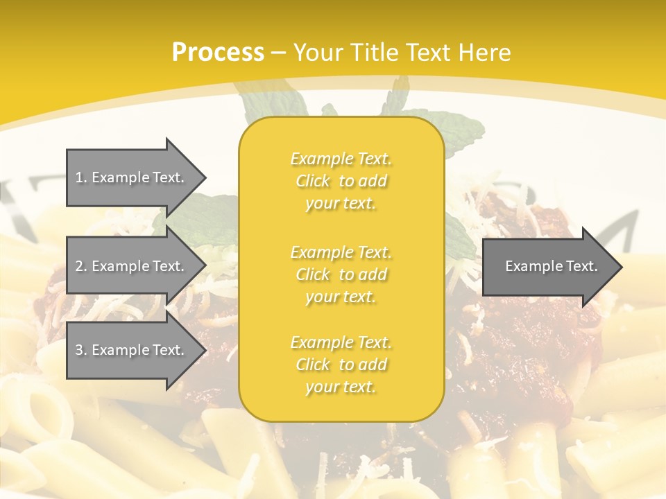 Garnish Macaroni Cook PowerPoint Template