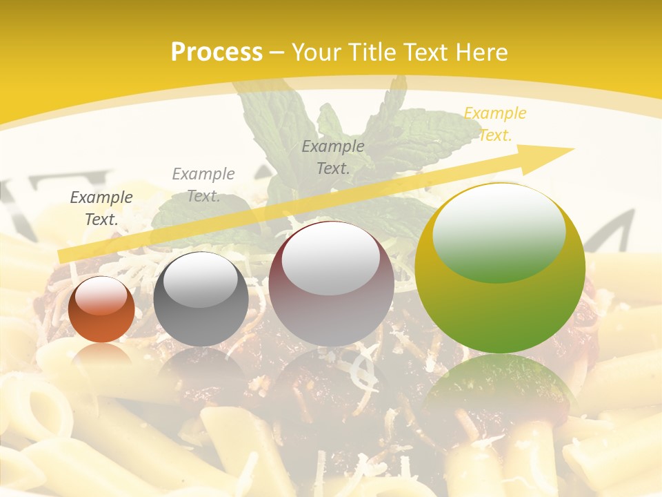 Garnish Macaroni Cook PowerPoint Template